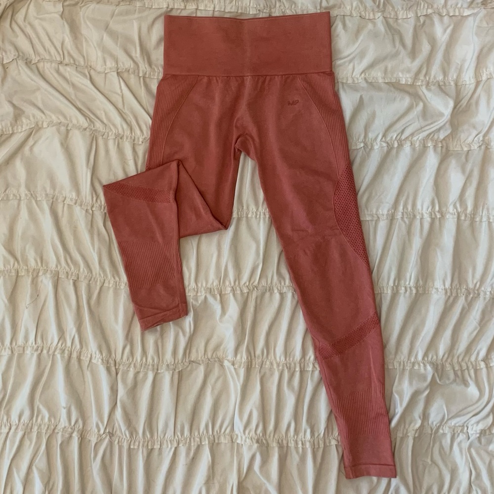 Red Active Leggings